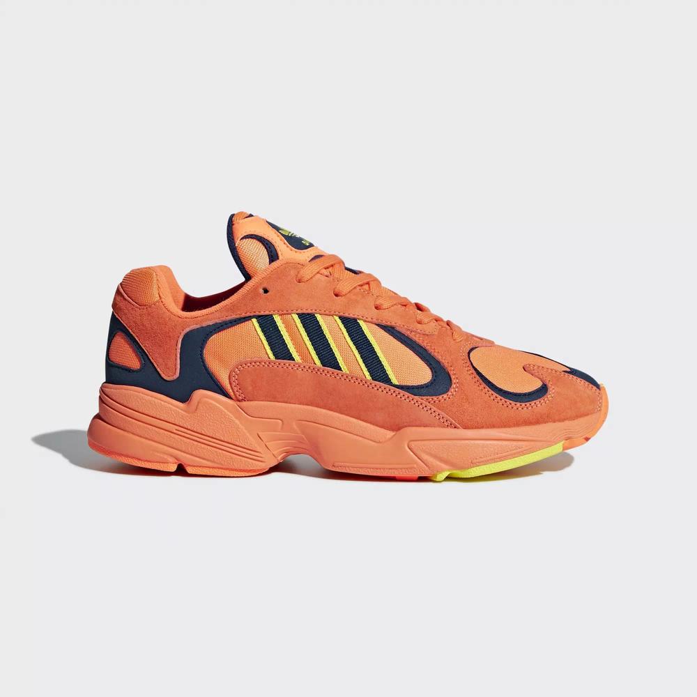 Adidas Yung 1 Tenis Naranjas Para Mujer (MX-73902)